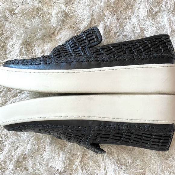 VINCE Stafford woven leather sneaker - Picture 5 of 7